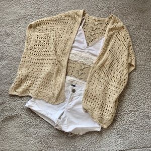 summer knit cover up